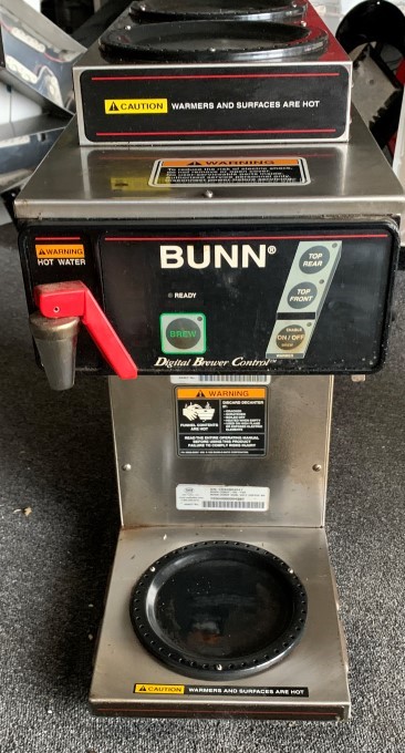 Bunn Dual Volt Coffee Brewer Model: CDBF-DV-TOP